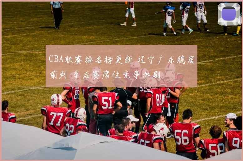 CBA联赛排名榜更新 辽宁广东稳居前列 季后赛席位竞争加剧